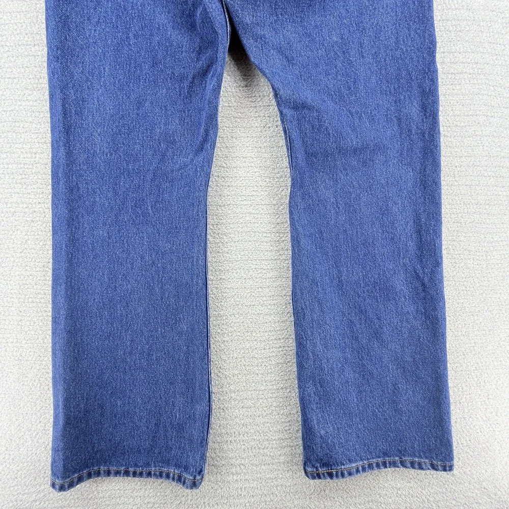Levis 517 Jeans Mens 36x30 Blue Medium Wash Bootcut Cowboy Western 100% Cotton